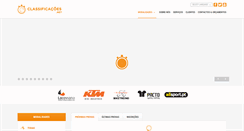 Desktop Screenshot of classificacoes.net